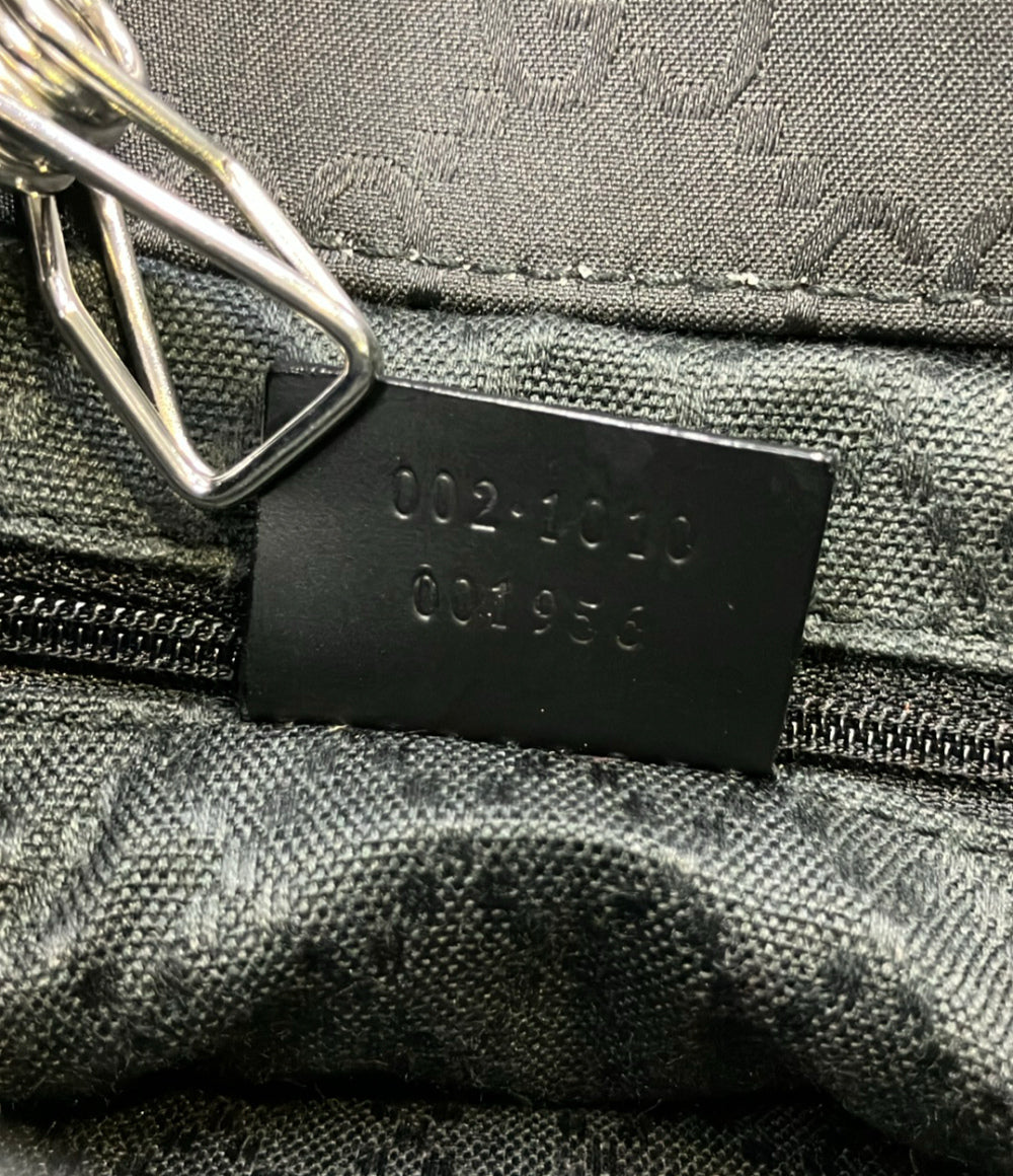 美品 GUCCI トートバッグ GG柄 バンブー 002 1010 001956 レディース グッチ