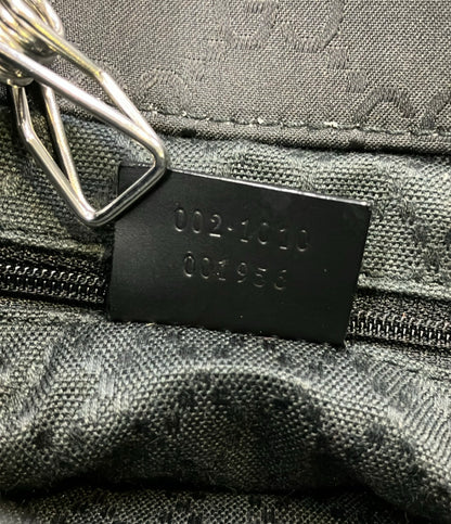 美品 GUCCI トートバッグ GG柄 バンブー 002 1010 001956 レディース グッチ
