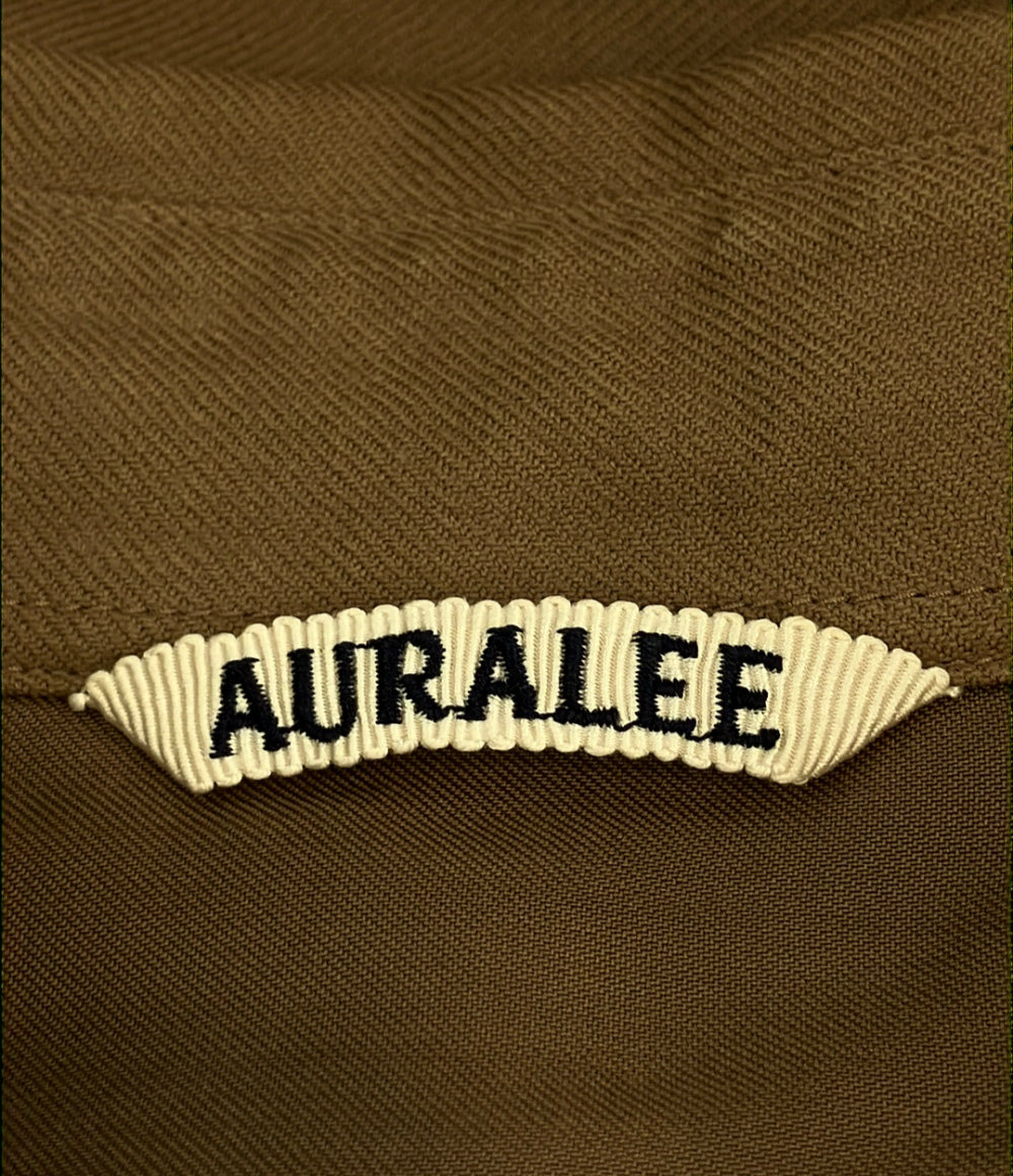 AURALEE 長袖シャツ SUPER LIGHT WOOL SHIRTS メンズ SIZE 3 (M) オーラリー