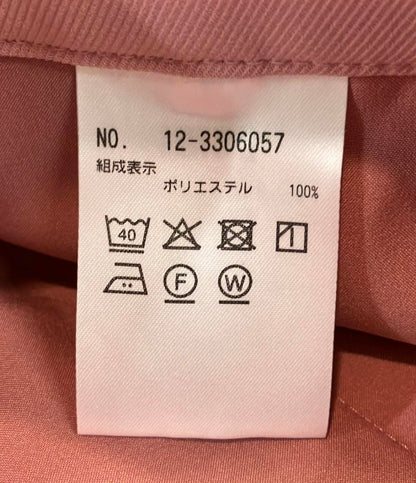 美品 プラステ ツイルタックテーパードパンツ 12-3306057 レディース SIZE M PLST