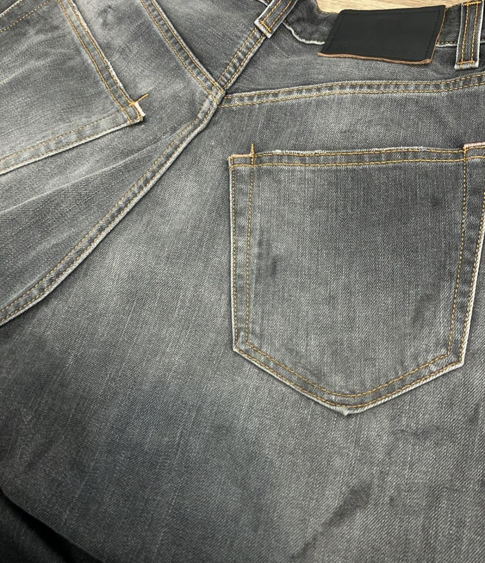 美品 ACNE STUDIOS デニムパンツ ダメージ加工 スーパーバギーフィットジーンズ B00396 メンズ SIZE 44 (S) アクネストゥディオズ