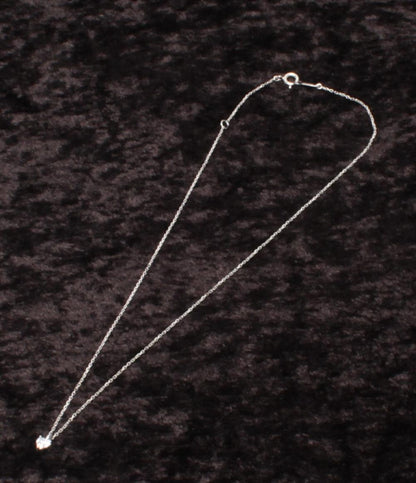 美品 canal4℃ ネックレス SV925 ハートモチーフ レディース カナルヨンドシー