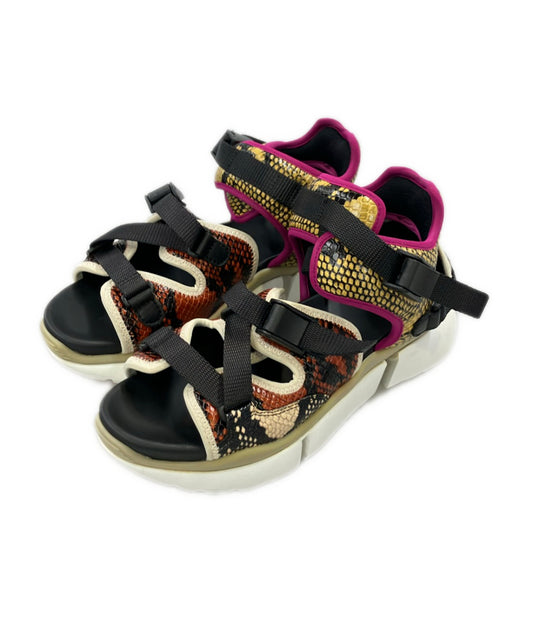 Chloe スポーツサンダル パイソン柄 レディース SIZE 36 (23cm) クロエ
