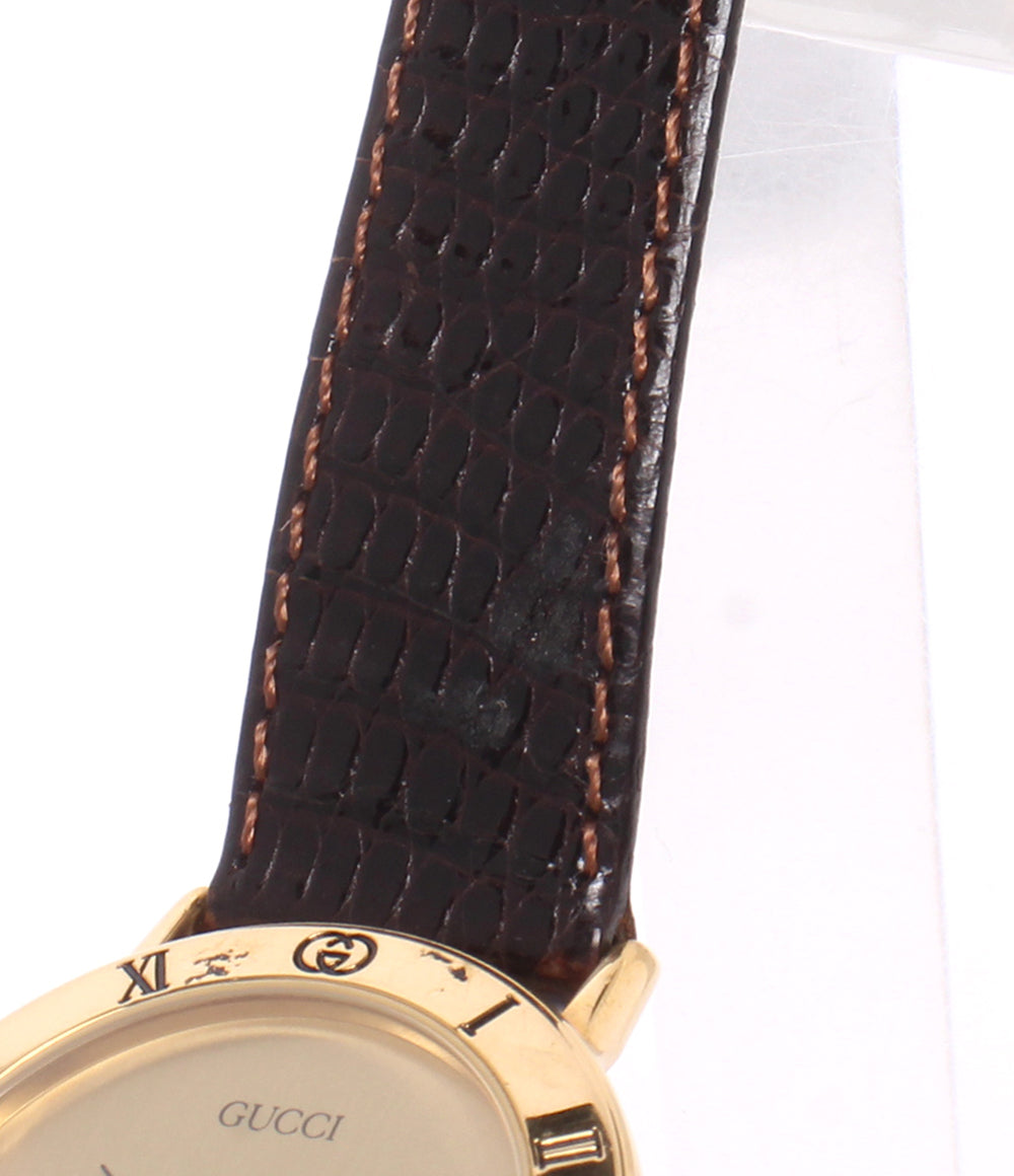 GUCCI 腕時計 クオーツ ゴールド 3000M メンズ グッチ