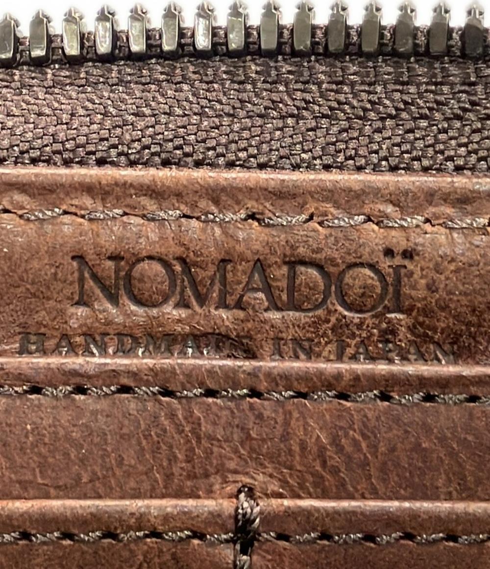 NOMADOI ラウンドファスナー長財布 メンズ ノマドイ