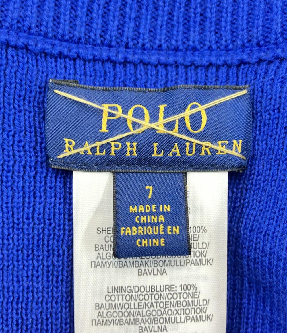 美品 ポロ・ラルフローレン リバーシブルニットジャケット アウター キッズ SIZE 7 (130) POLO RALPH LAUREN