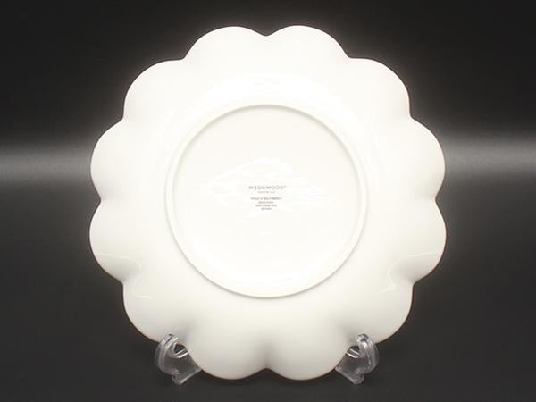美品 ウエッジウッド ペタルトレイ 皿 24cm ワイルドストロベリー WEDGWOOD
