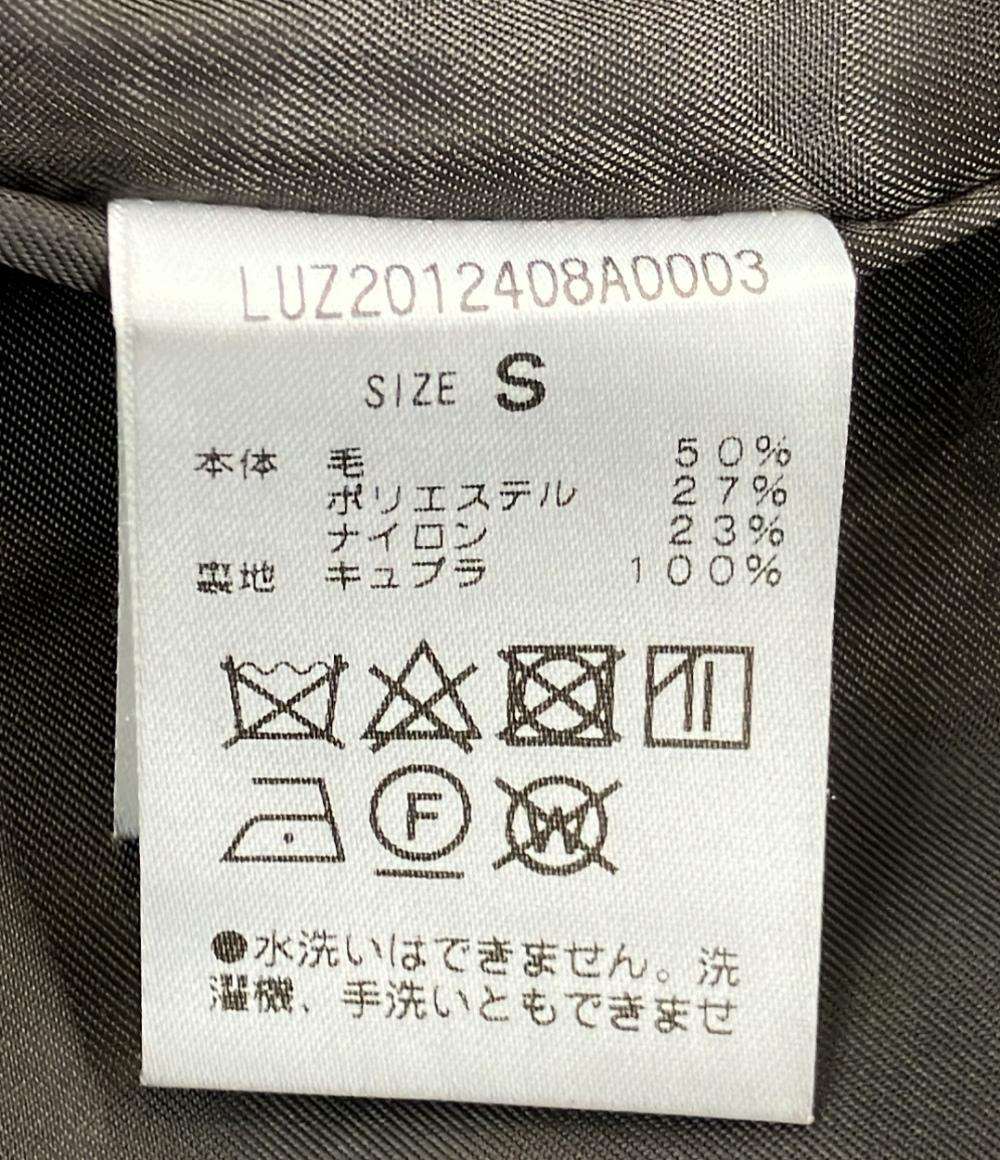 美品 Lui's メルトンオーバーコート LUZ2012408A003 メンズ SIZE S ルイス