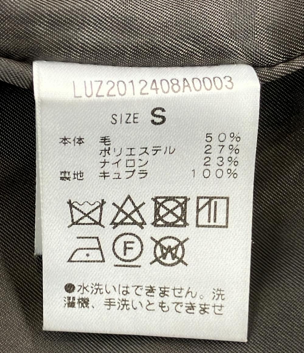 美品 Lui's メルトンオーバーコート LUZ2012408A003 メンズ SIZE S ルイス