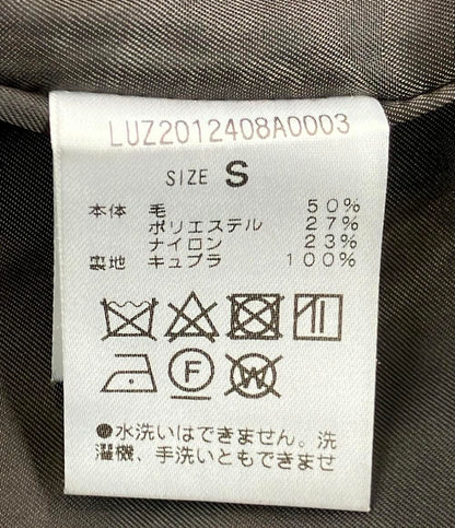 美品 Lui's メルトンオーバーコート LUZ2012408A003 メンズ SIZE S ルイス