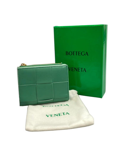 BOTTEGA VENETA 二つ折り財布 マキシイントレチャート カセット レディース ボッテガ・ヴェネタ