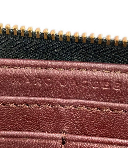 MARC JACOBS ラウンドファスナー長財布 レザー レディース マークジェイコブス