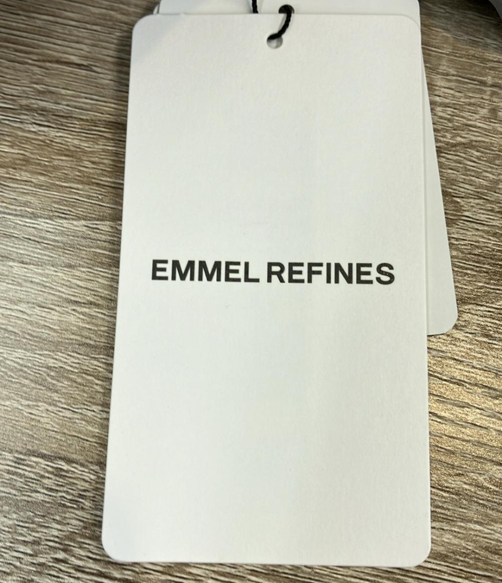 EMMEL REFINES ロングコート タグ付き ベルテッド フレア ロングCT 6625-126-1185 レディース SIZE M エメルリファインズ