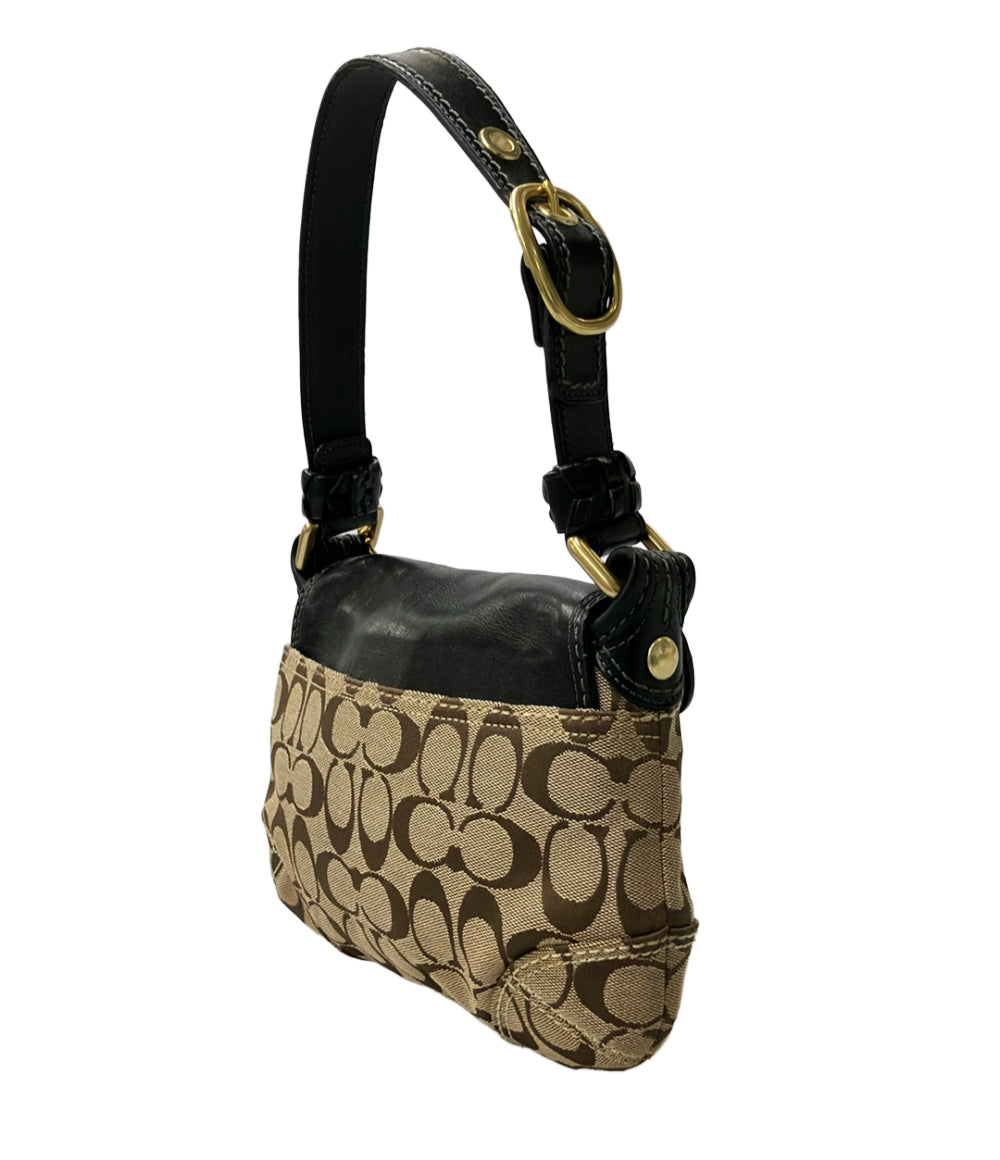 美品 COACH ワンショルダーバッグ 肩掛け ブリーカー ソーホー シグネチャー 11441 レディース コーチ
