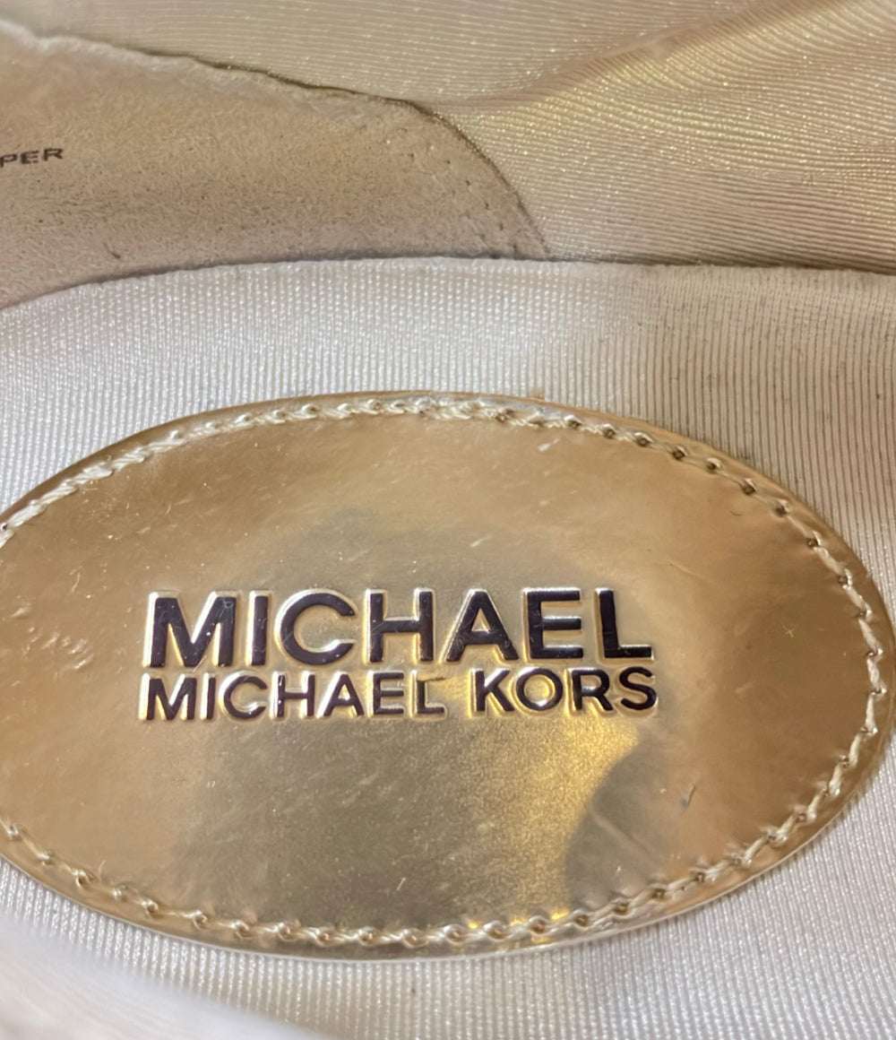 訳あり MICHAEL KORS ローカットスニーカー レディース SIZE 7.5 M マイケルコース