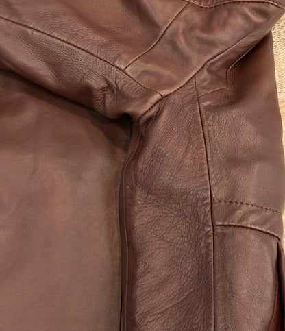 HUGO BOSS レザー ジャケット メンズ SIZE 46 ヒューゴボス