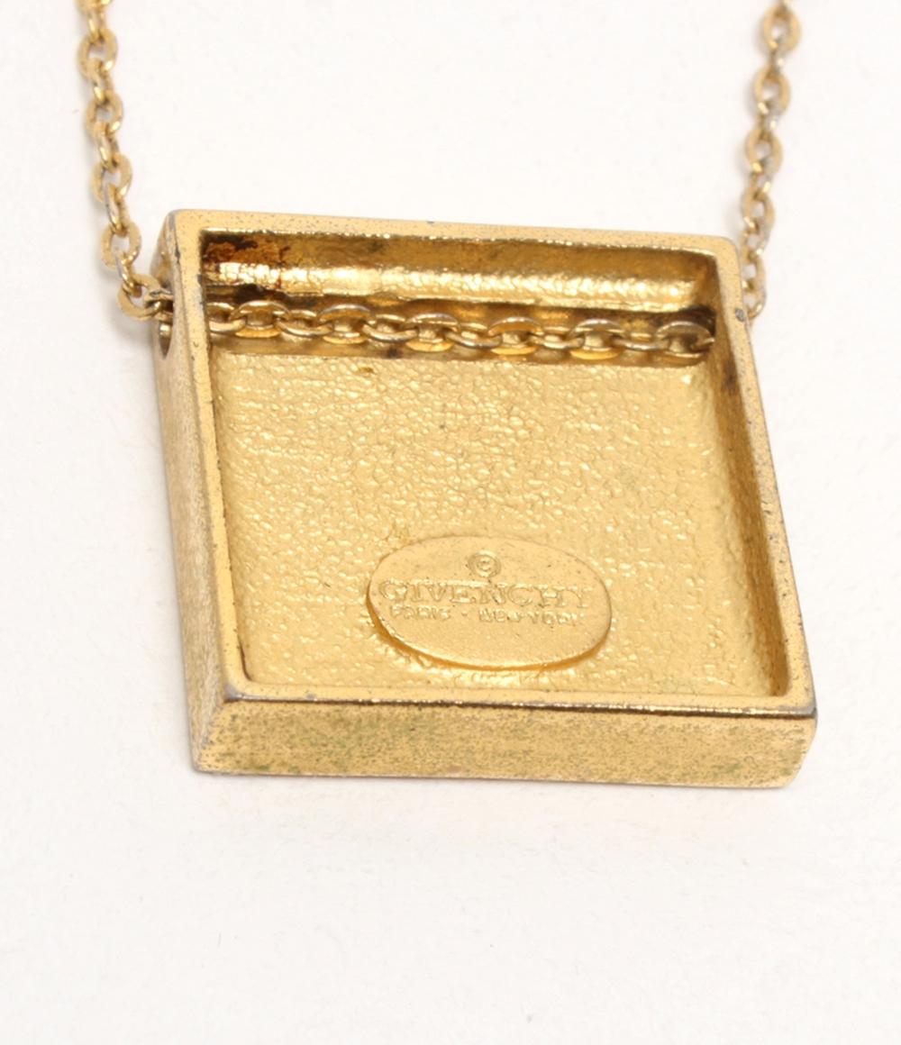 GIVENCHY ネックレス Gロゴ スクエア レディース ジバンシィ