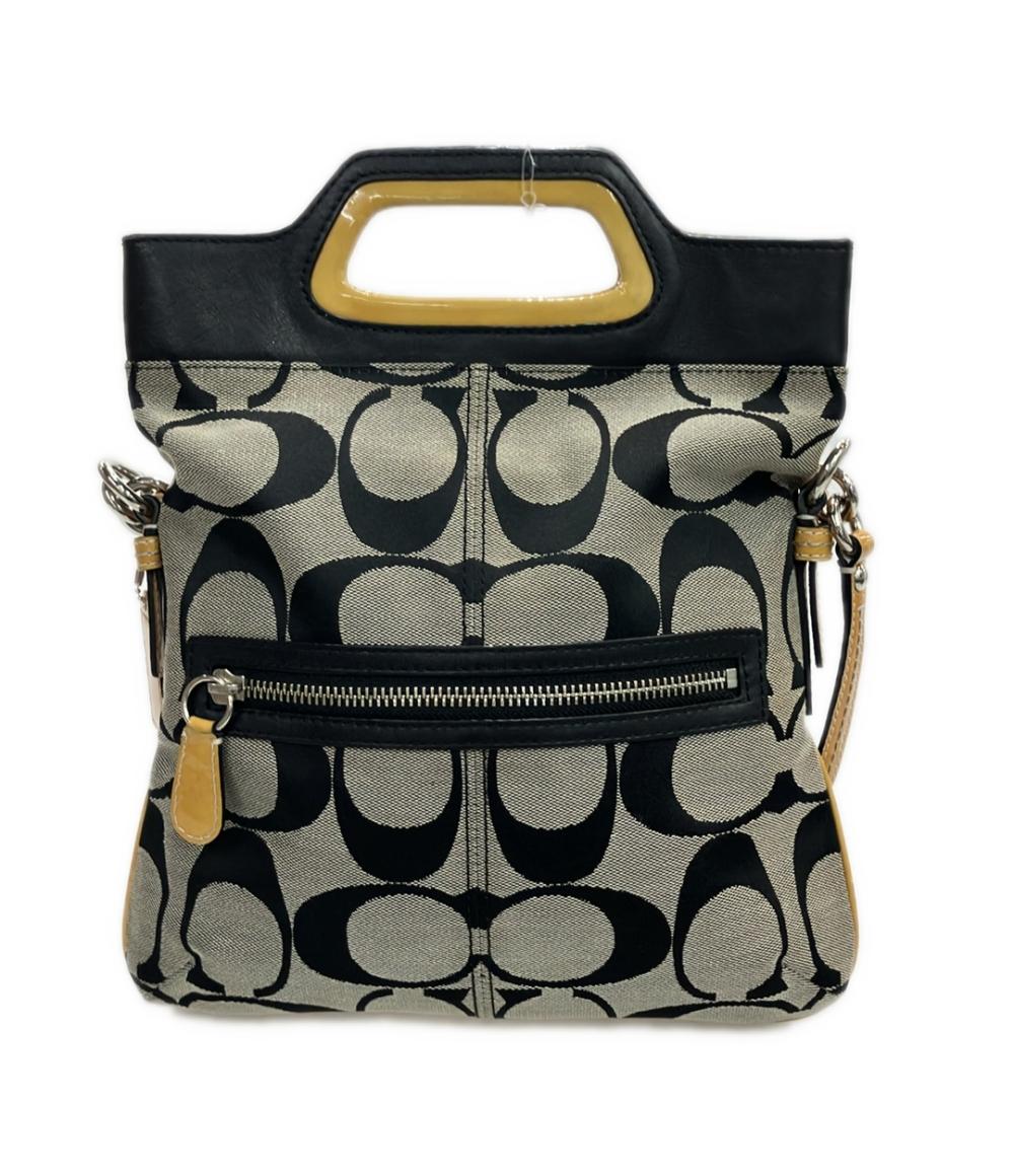 コーチ 2wayハンドバッグ ショルダーバッグ 斜め掛け シグネチャー 13393 レディース COACH