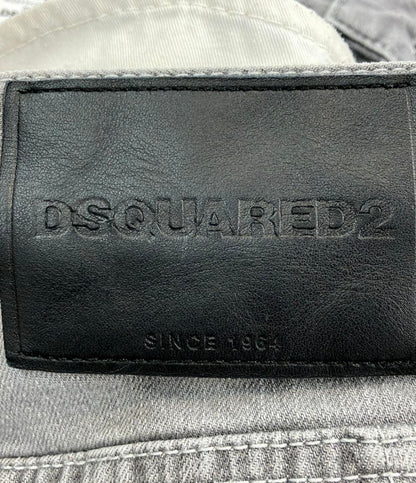 ディースクエアード ダメージ加工デニムパンツ ボタンフライ S71B0530 メンズ SIZE 44 (XS) DSQUARED2