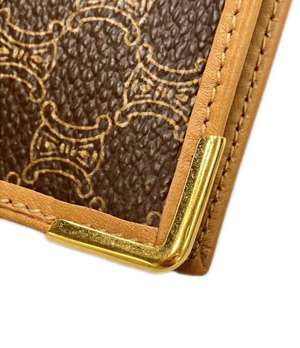 CELINE 二つ折り財布 マカダム メンズ セリーヌ