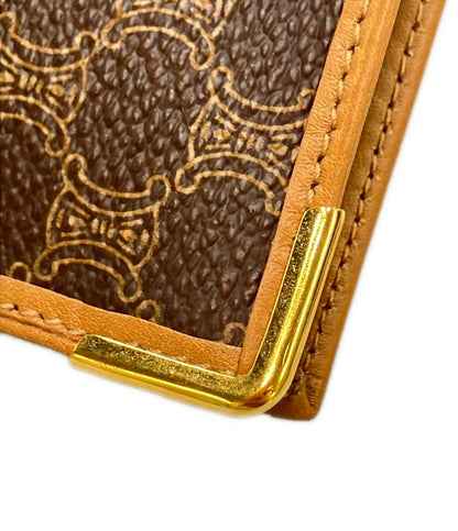 CELINE 二つ折り財布 マカダム メンズ セリーヌ