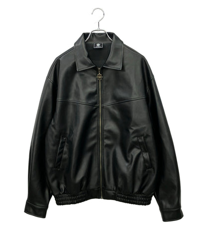 美品 KHI (KH INDUSTRY フェイクレザージャケット メンズ SIZE L ケーエイチインダストリー