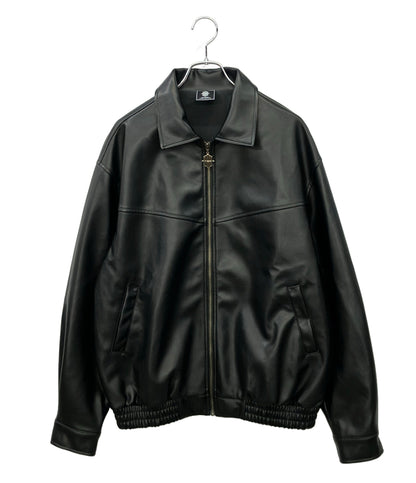 美品 KHI (KH INDUSTRY フェイクレザージャケット メンズ SIZE L ケーエイチインダストリー