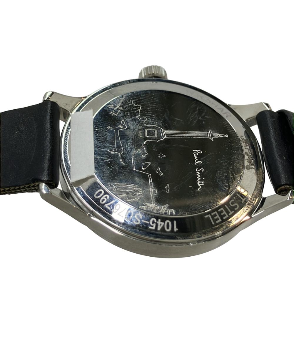 Paul Smith 腕時計 クオーツ ブラック 1045-S076790 メンズ ポール
