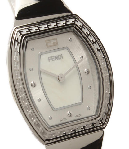 美品 フェンディ 腕時計 クオーツ シェル レディース FENDI