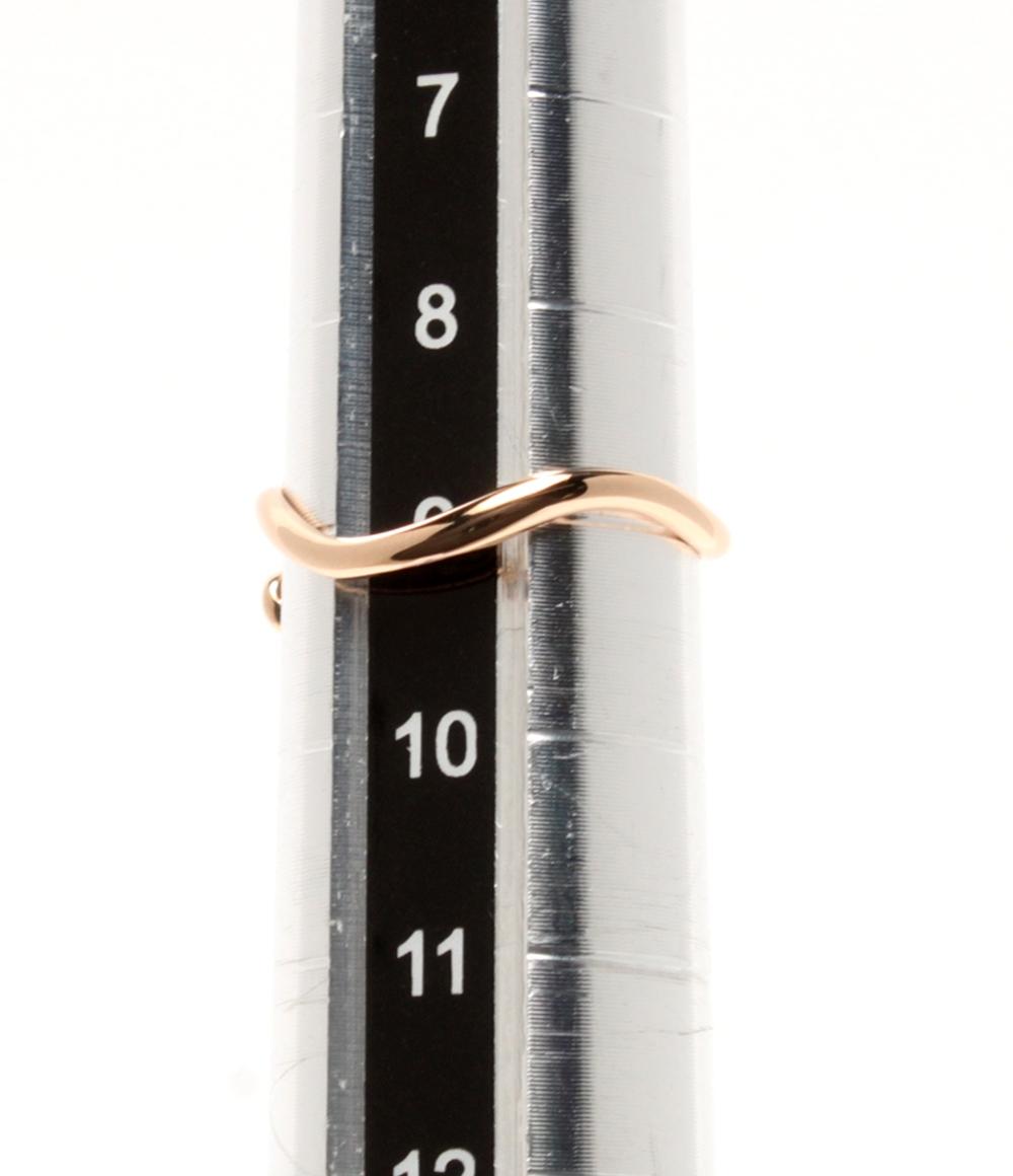 美品 Christian Dior リング 指輪 K18 oui ダイヤ レディース SIZE 9号 クリスチャンディオール