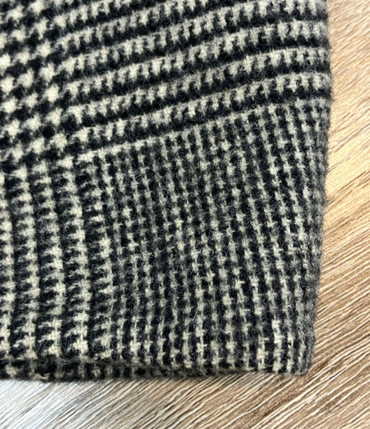 CARUSO グレンチェックベルテッドコート レディース SIZE 44 (L) カルーソー
