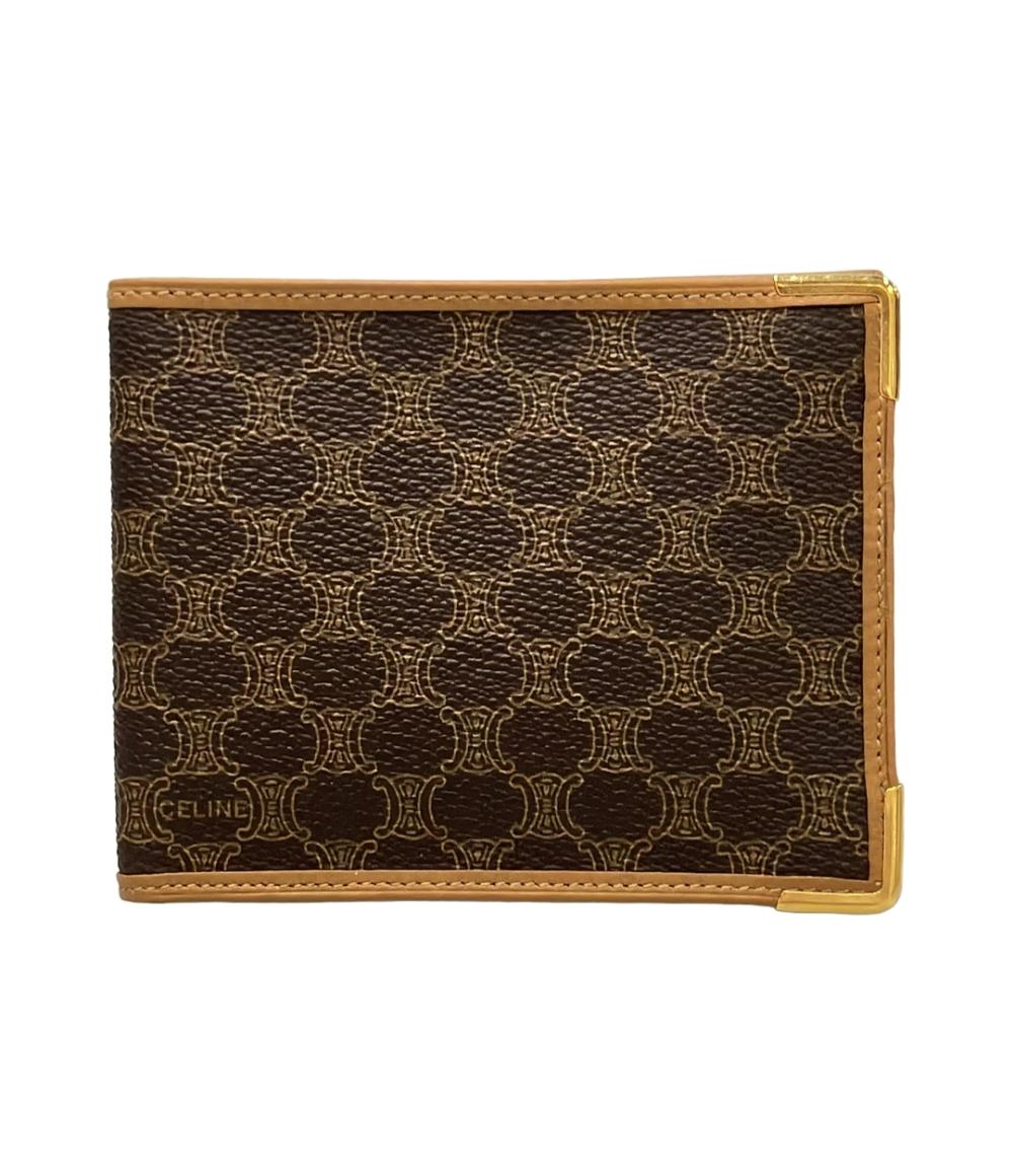 CELINE 二つ折り財布 マカダム メンズ セリーヌ