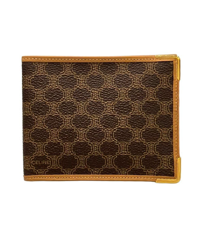 CELINE 二つ折り財布 マカダム メンズ セリーヌ