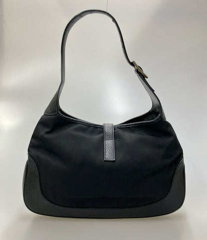 GUCCI ショルダーバッグ 肩掛け キャンバス レザー ジャッキー 001 3306 001998 レディース グッチ