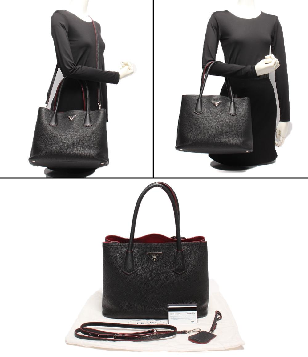 プラダ 2wayハンドバッグ ショルダーバッグ 斜め掛け VIT DAINO ドゥーブレ 1BG008 レディース PRADA