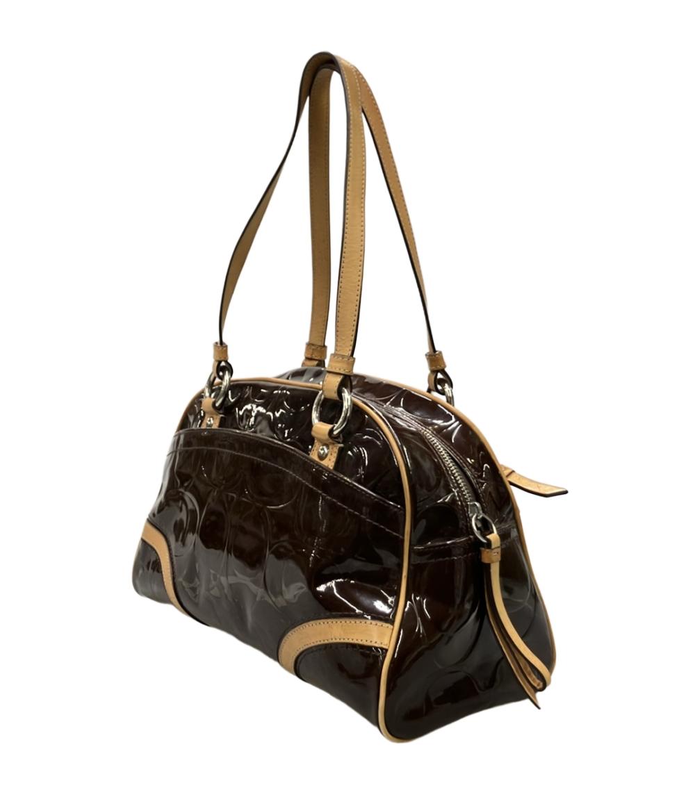 COACH ハンドバッグ エナメル F20065 レディース コーチ