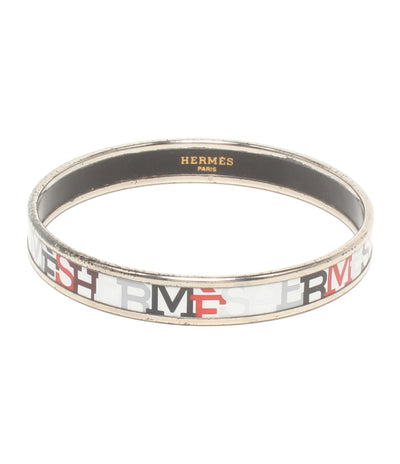 HERMES バングル エマイユ PM ロゴ レディース エルメス