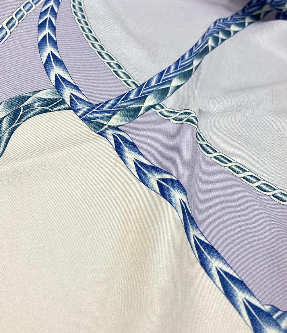 HERMES スカーフ カレ90 シルク 100% ROBE DU SOIR レディース エルメス