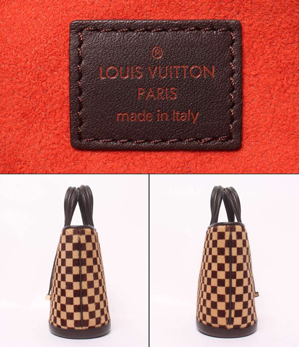 LOUIS VUITTON ハンドバッグ ハラコ インパラ ダミエソバージュ M92133 ルイ・ヴィトン