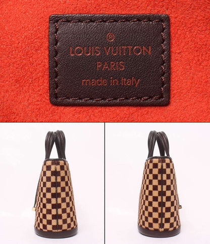 LOUIS VUITTON ハンドバッグ ハラコ インパラ ダミエソバージュ M92133 ルイ・ヴィトン