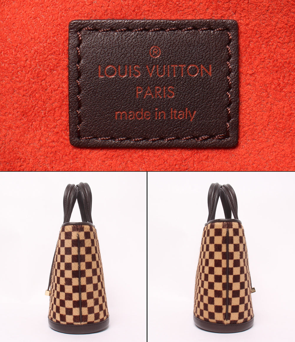 LOUIS VUITTON ハンドバッグ ハラコ インパラ ダミエソバージュ M92133 ルイ・ヴィトン