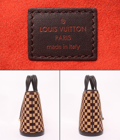 LOUIS VUITTON ハンドバッグ ハラコ インパラ ダミエソバージュ M92133 ルイ・ヴィトン