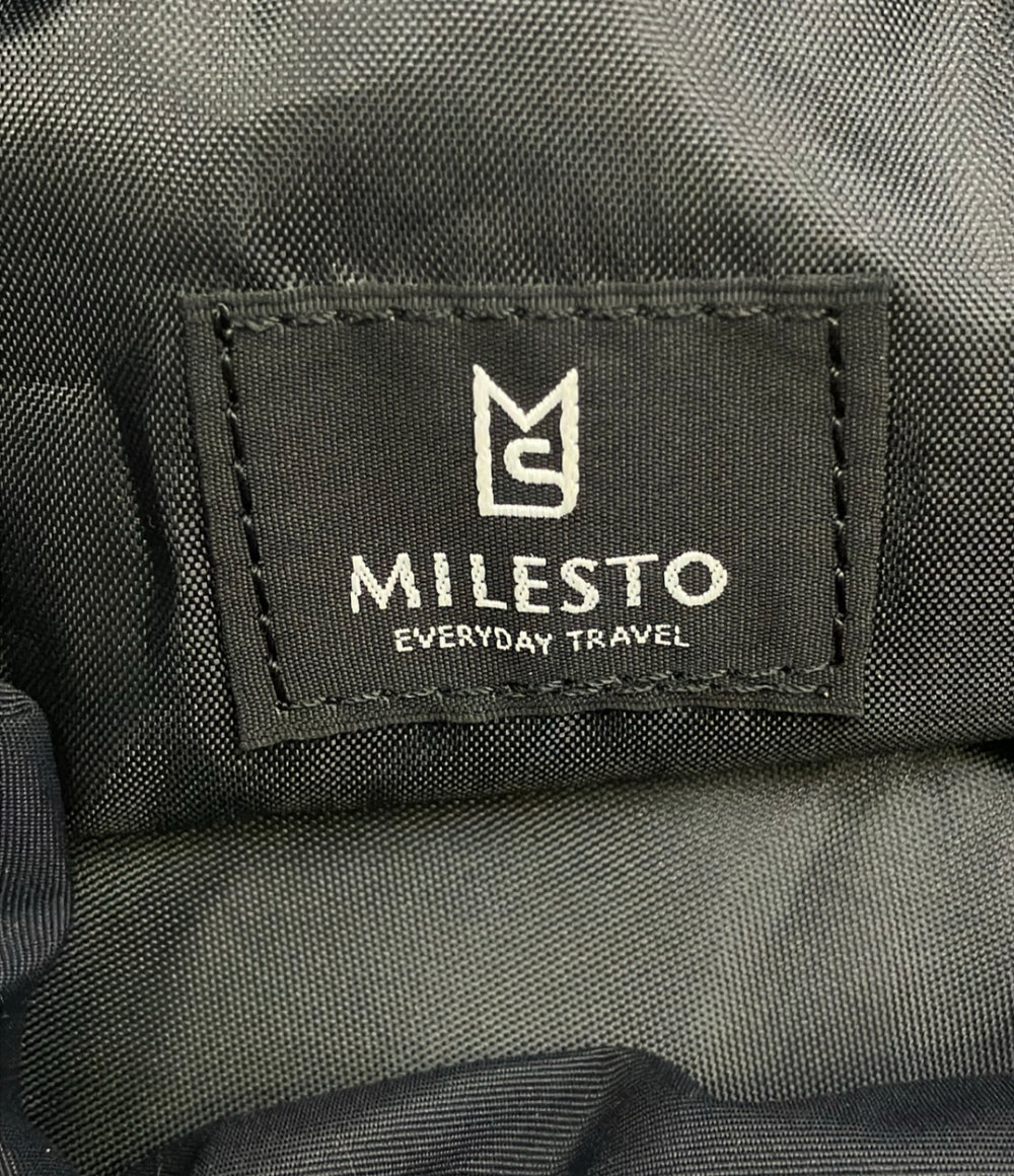 美品 milesto ウエストバッグ ウエストポーチ メンズ レディース ミレスト