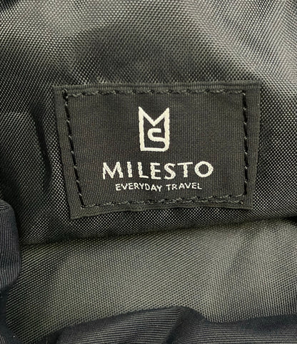美品 milesto ウエストバッグ ウエストポーチ メンズ レディース ミレスト
