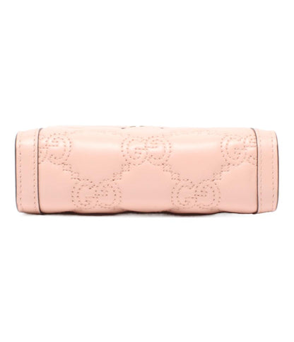 美品 GUCCI 2way ハンドバッグ ショルダーバッグ 斜め掛け GGマトラッセ ミニトップ ハンドルバッグ 723776 525040 レディース グッチ