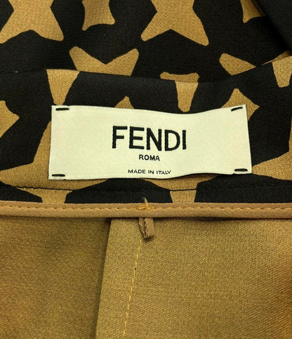 美品 フェンディ ロングスカート 総柄 レディース SIZE 38 (M) FENDI