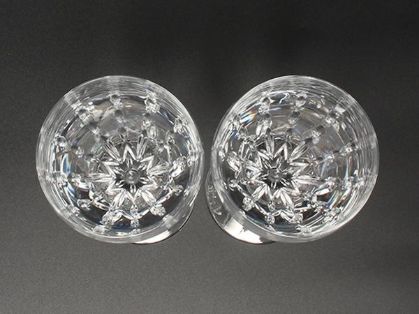 美品 WEDGWOOD ワイングラス 2点セット ペア ティアドロップ ウエッジウッド