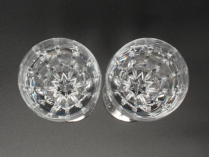 美品 WEDGWOOD ワイングラス 2点セット ペア ティアドロップ ウエッジウッド