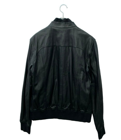 DOLCE&GABBANA レザージャケット ラムスキン ボンバージャケット インポート RB0842 レディース SIZE 54 (XXL) ドルチェアンドガッバーナ