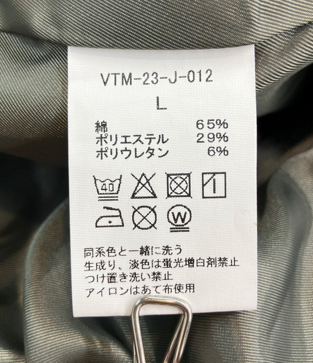 VICTIM&CO. ビックシルエット ライダースジャケット レディース SIZE L ヴィクティム アンド コー
